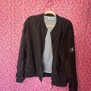 Black Aeropostale Bomber Jacket